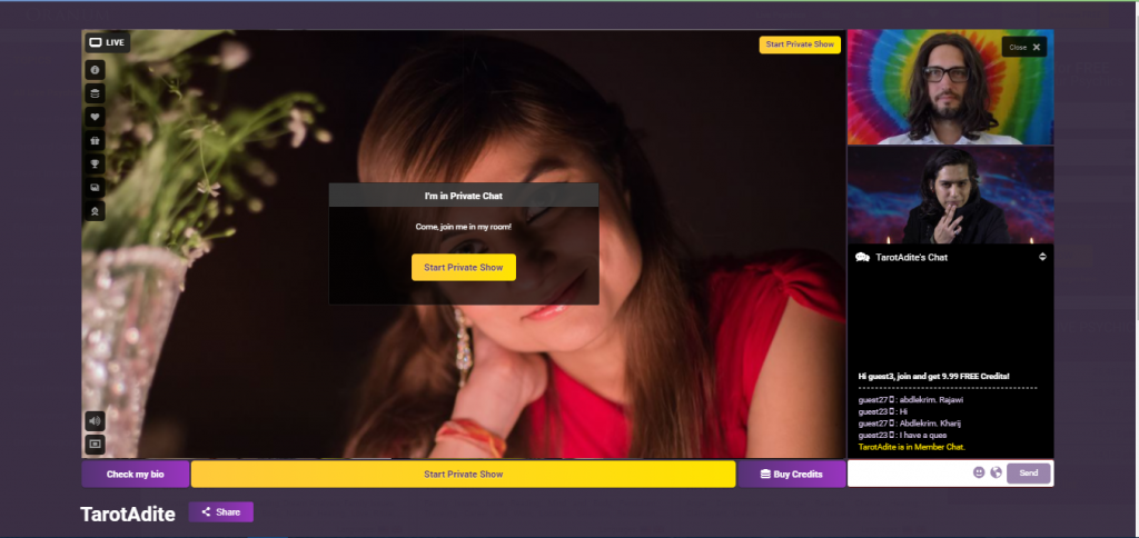 The Live Chat feature helps you have the chance to get a feel of who your psychic really is. It allows you to get a feel of his or her personality and style. Kudos to Oranum for this free feature.